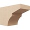 Ekena Millwork 6in. W x 8in. H x 12in. L Monterey Woodgrain TimberThane Rafter Tail, Primed Tan RFTUR06X08X12MONRCPR - alternate 1